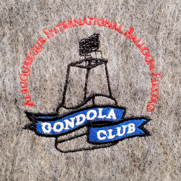 Grey Cashmere Gondola Club long Scarf - Picture 6 of 7